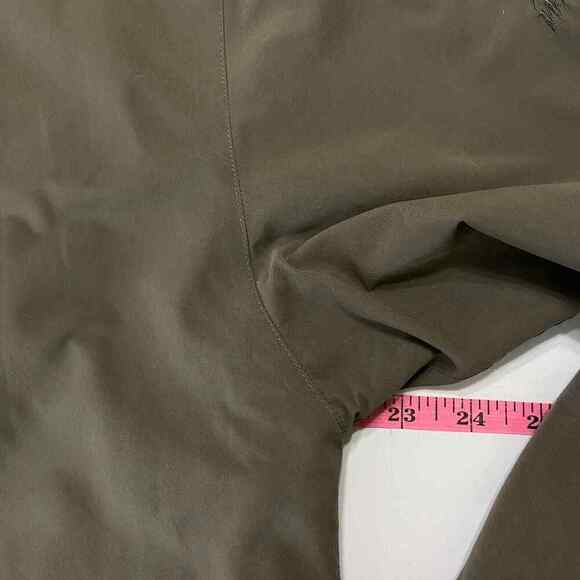 Cabela’s Women's Windcrest Jacket Size L Army Olive Green Pullover Lined - Picture 10 of 13